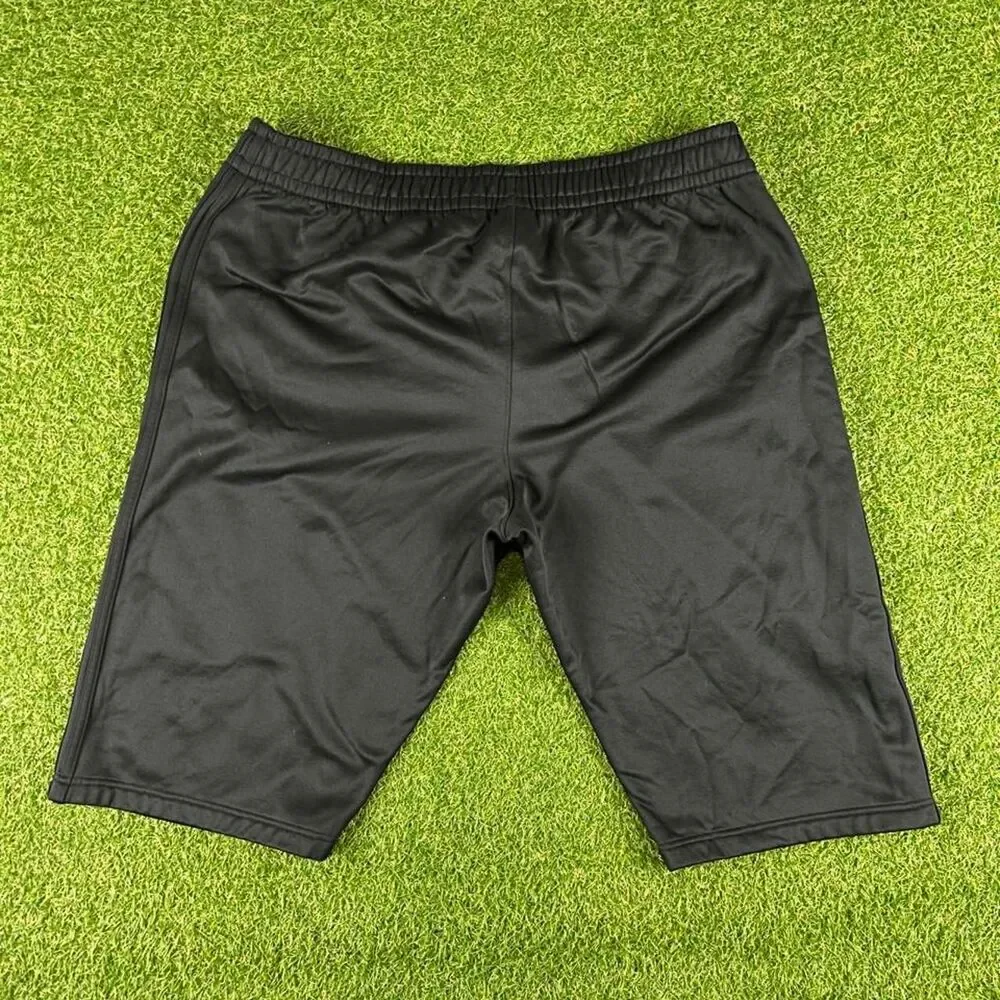 Adidas Men's Black and Navy Shorts